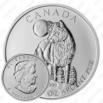 5 долларов 2011, Природа Канады - Волк [Канада]