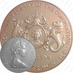 1 крона 1978, 25 лет коронации Королевы Елизаветы II [Остров Святой Елены]
