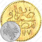 5 киршей 1869, Золото /жёлтый цвет/ [Египет]