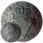½ пенни 1760 [Ирландия]