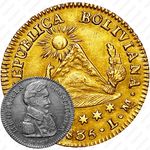 1 скудо 1831-1840 [Боливия]