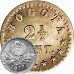 2½ сентаво 1872-1881 [Колумбия]