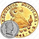2 скудо 1841 [Боливия]
