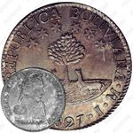 2 суэльдо 1827-1829 [Боливия]