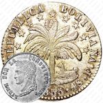 4 суэльдо 1853-1855 [Боливия]
