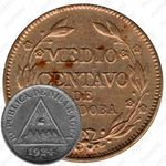 ½ сентаво 1912-1937 [Никарагуа]