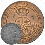 ½ сентимо 1866-1868 [Испания]