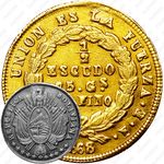 ½ скудо 1868 [Боливия]