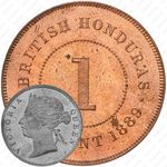 1 цент 1889 [Гондурас]