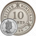 10 центов 1956 [Гондурас]