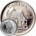 10 центов 2000, 100 лет Канадскому кредитному союзу [Канада]