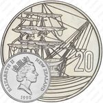 20 центов 1990, 150 лет подписанию Договора Вайтанги [Австралия]