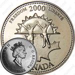 25 центов 2000, Миллениум - Свобода [Канада]