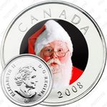 25 центов 2008, Санта Клаус [Канада]