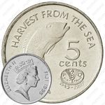 5 центов 1995, 50 лет ФАО [Австралия]