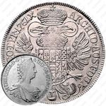 ½ талера 1758-1765, Мария Терезия - герб Австрии в центре [Австрия]