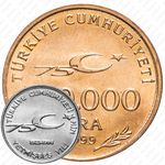 100.000 лир 1999, 75 лет Турецкой Республике [Турция]