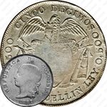5 десимо 1887-1888 [Колумбия]