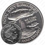 5 крон 2001, 100 лет Подводному флоту Великобритании [Теркс и Кайкос]
