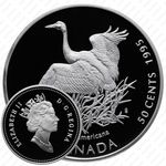 50 центов 1995, Птицы Канады - Американский журавль [Канада]