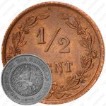 ½ цента 1878-1901 [Нидерланды]
