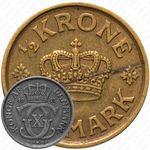 ½ кроны 1924-1940 [Дания]