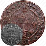 ½ макуты 1762-1770 [Ангола]