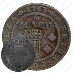 ½ макуты 1762-1771, Перечекан на ¼ макуты [Ангола]