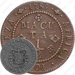 ½ макуты 1789 [Ангола]