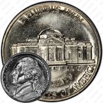 5 центов 1987, Томас Джефферсон