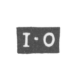 Клеймо мастера Островских Иван Александров - Великий Устюг - инициалы "I-O" - 1796-1804 гг., фото 