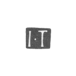 Клеймо неизвестного мастера Казани - инициалы "I-T" - 1847 г., фото 