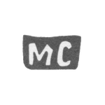Клеймо мастера Смирнов Михаил Алексеев - с. Красное - инициалы "МС" - конец 19 века, фото 