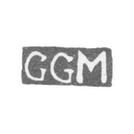 Клеймо мастера Мюллер Карл Густав - Ленинград - инициалы "GGM", фото 