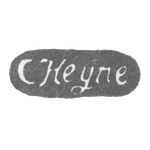 Клеймо мастера Гейне Карл - Ленинград - инициалы "C Heyne", фото 