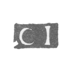 Клеймо мастера Янтцен Кристиан Андрей - Ленинград - инициалы "CI", фото 