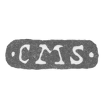 Клеймо мастера Штеле Карл Магнус - Ленинград - инициалы "CMS" - 1830-1849, фото 