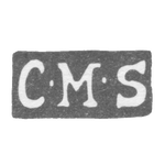 Клеймо мастера Штеле Карл Магнус - Ленинград - инициалы "C-M-S" - 1830-1849, фото 