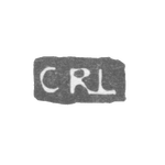 Клеймо мастера Линк Карл Рейнгольд - Ленинград - инициалы "CRL", фото 