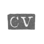 Клеймо мастера Вельш Христиан Андреас - Ленинград - инициалы "CV", фото 