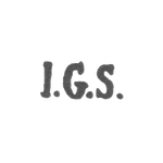 Клеймо мастера Шарф Иоганн Готтлиб - Ленинград - инициалы "I.G.S.", фото 
