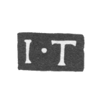 Клеймо мастера Тидеман Иван Дидрих - Ленинград - инициалы "I-T", фото 