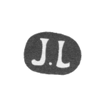 Клеймо неизвестного мастера Ленинграда - инициалы "J.L" - 1872-1875 гг., фото 