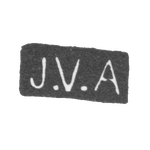 Клеймо мастера Арне Иоганн Виктор - Ленинград - инициалы "J.V.A", фото 