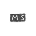 Клеймо мастера Сильвин Матиас - Ленинград - инициалы "M-S", фото 