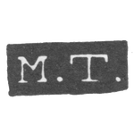 Клеймо мастера Таккинен Михаэль - Ленинград - инициалы "M.T.", фото 