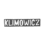 Клеймо мастера Климович - Минск - инициалы "KLIMOWICZ" - 1889 г., фото 