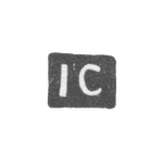 Клеймо мастера Солодовников Иван - Москва - инициалы "IC" - 1761-1775 гг., фото 
