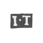 Клеймо мастера Туркин Иван Петров - Москва - инициалы "I-T" - 1771-1777 гг., фото 