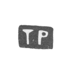 Клеймо мастера Рычагов Тимофей Филиппович - Москва - инициалы "ТР" - 1896 г. - начало 20 века, фото 